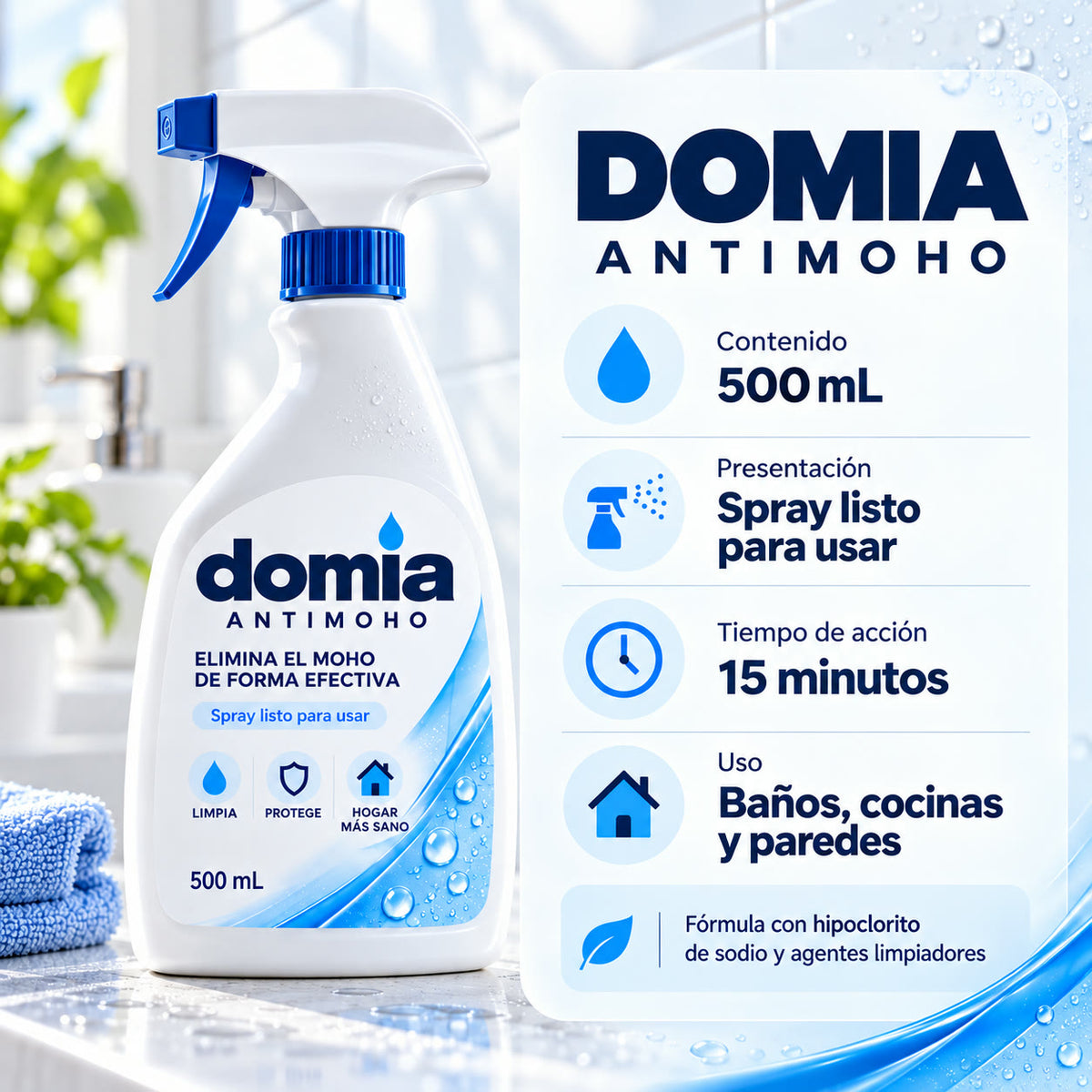 Ficha del producto DOMIA Antimoho